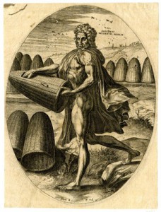 Aristaeus, inventor of honey making and cheese 1