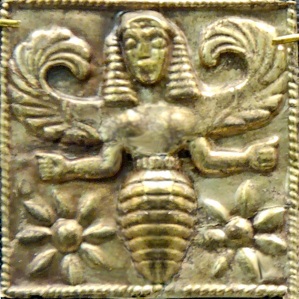 Bee goddess plaque, Rhodes