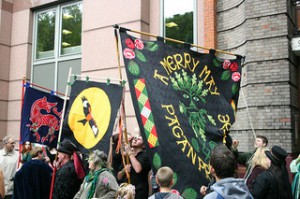The Start of the Pagan Pride March by Sinjy and Sadie