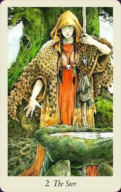 Card The Seer from the Wildwood deck