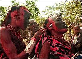 Maasai ceremonie